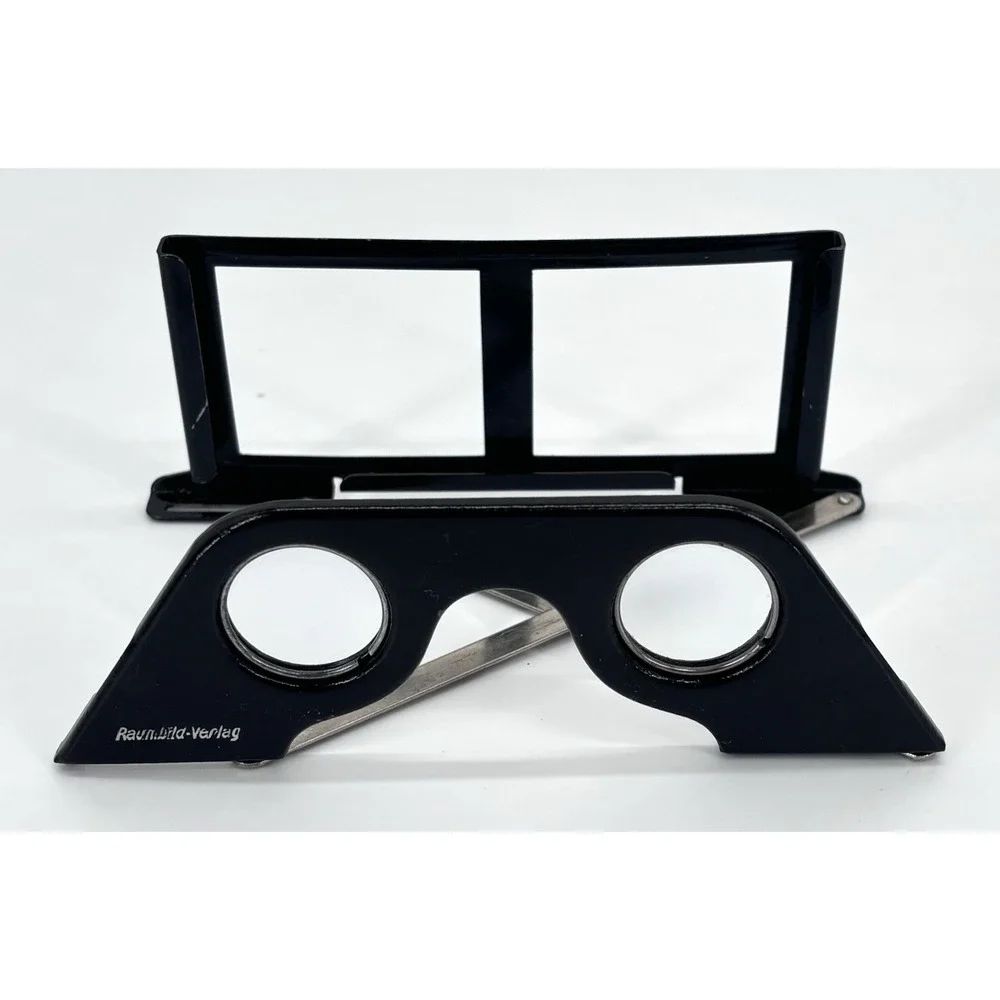 Vintage Raumbild Verlag Barock 3D Stereoscope Viewer German Instructions 1950's